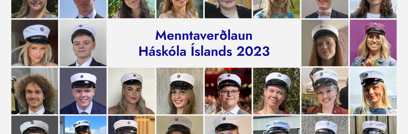 Nærri 30 nýstúdentar tóku við Menntaverðlaunum Háskóla Íslands  - á vefsíðu Háskóla Íslands