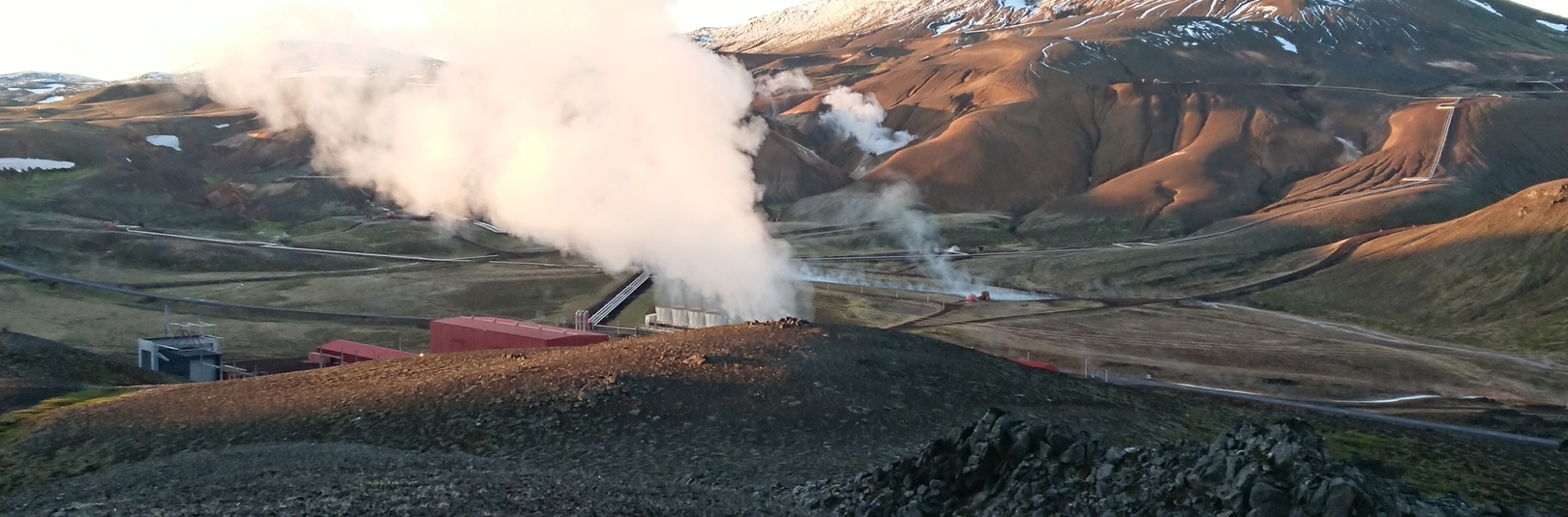 Umfangsmilklar Evrópurannsóknir í Kröflu - á vefsíðu Háskóla Íslands