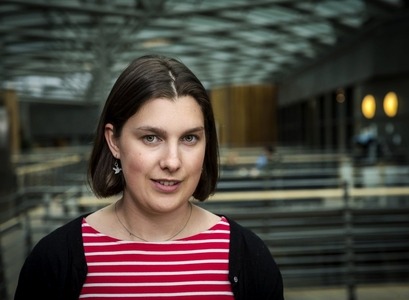 Sarah McGarrity, nýdoktor við Kerfislíffræðisetur Háskóla Íslands,