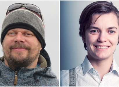 Tobias Weisenberger og María Helga Guðmundsdóttir hafa verið ráðin til starfa við rannsóknasetur Háskóla Íslands á Breiðdalsvík. MYNDIR / mynd af Tobiasi: úr einkasafni. Mynd af Maríu: Alda Villiljós